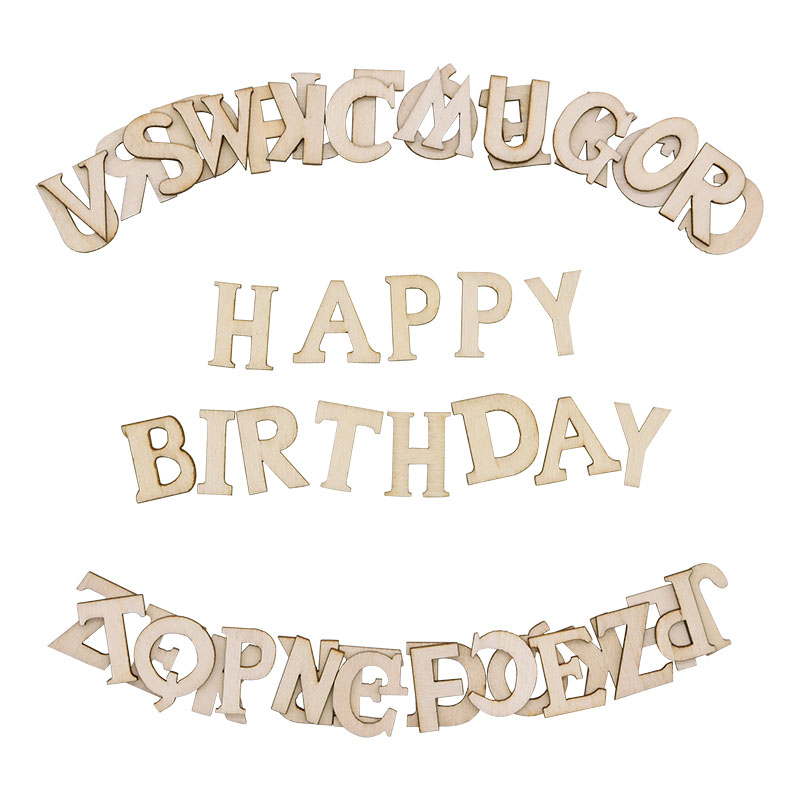 ตัวอักษรตัวเลขไม้มีตัวอักษร100 - Embellishments For Scrapbooking บทวิจารณ์และราคา