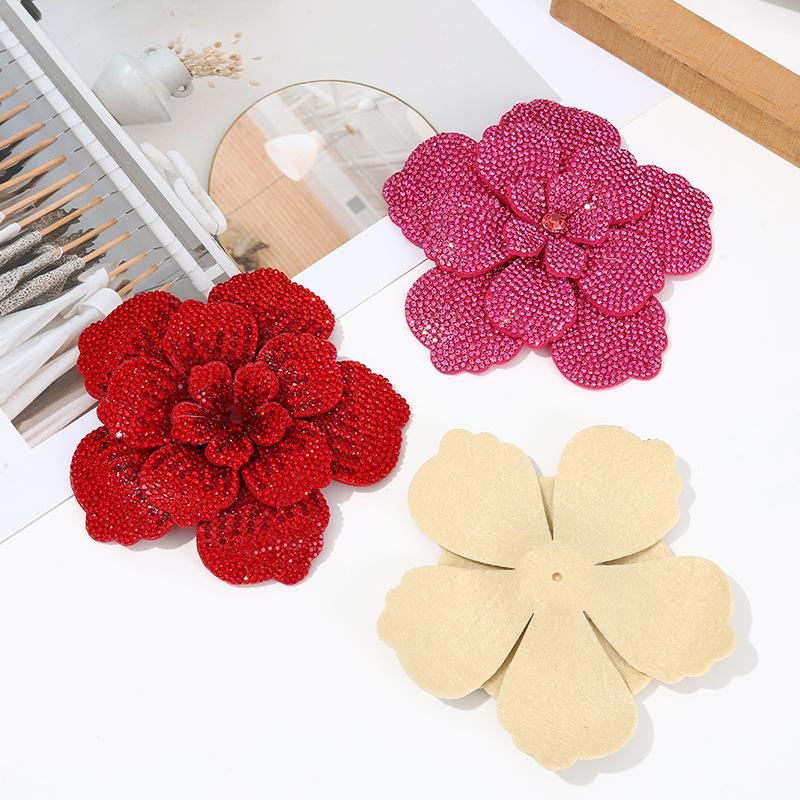 1 ชิ้น แผ่นปะดอกคามีเลียสามมิต - Sew On Rhinestone บทวิจารณ์และราคา