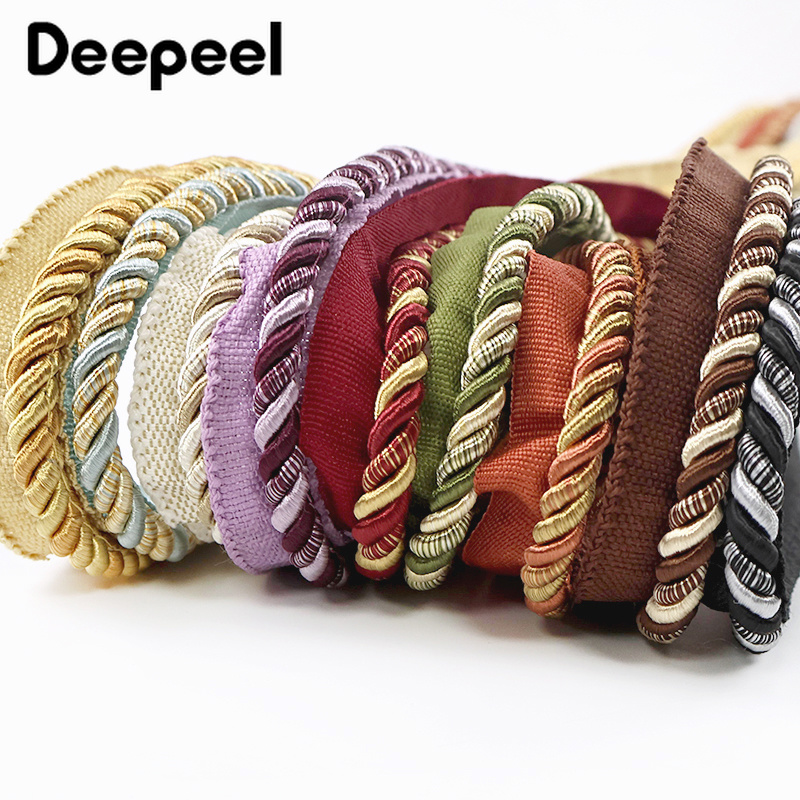 เชือกตกแต่งแบบเกลียวสองสี ขนาด - Cord Trim Twisted บทวิจารณ์และราคา