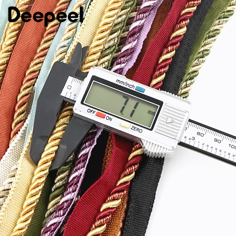เชือกตกแต่งแบบเกลียวสองสี ขนาด - Cord Trim Twisted บทวิจารณ์และราคา