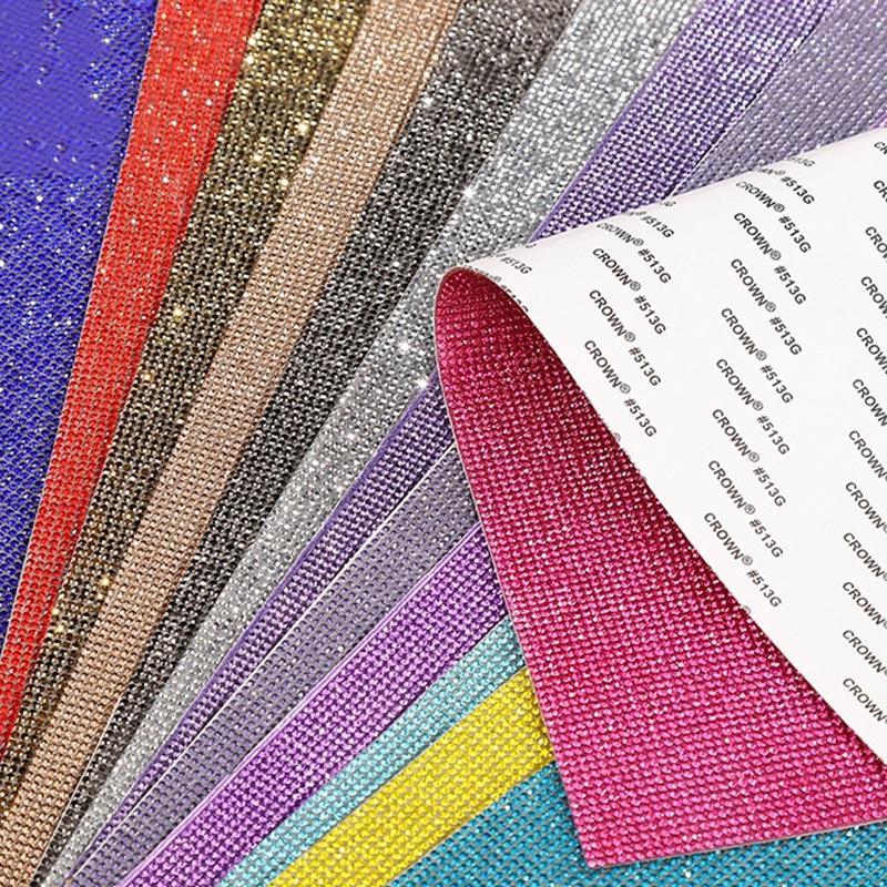 12x20 ซม.กาว Rhinestone สติกเก - Hotfix Rhinestone Sheet บทวิจารณ์และราคา