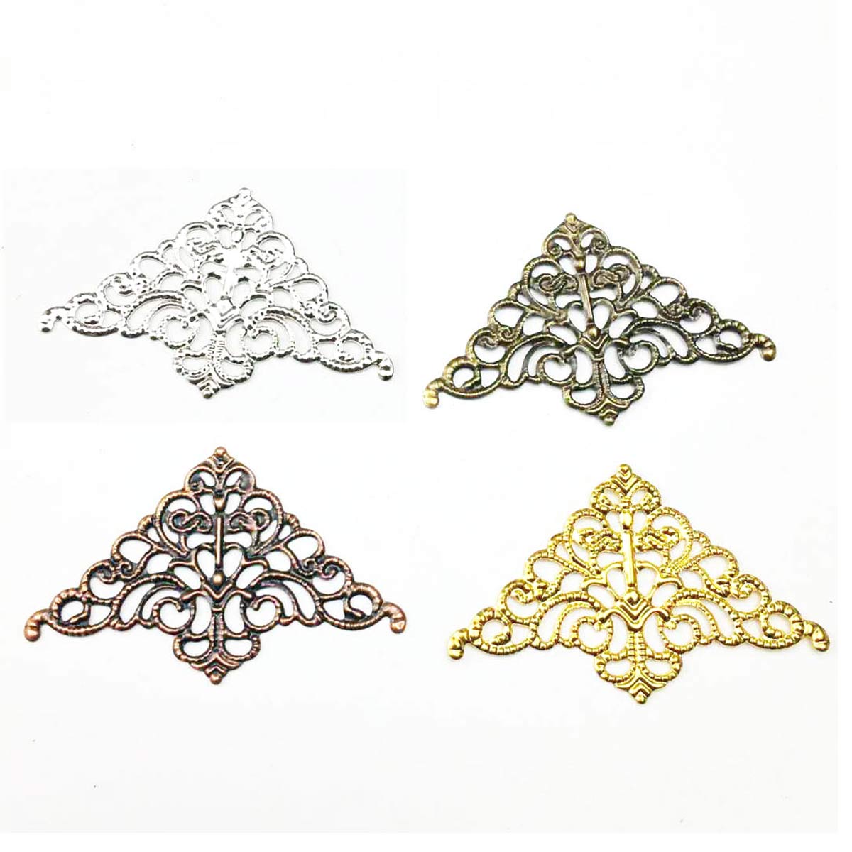 200 ชิ้น ตัวเชื่อมแบบกลวงลายสา - Embellishment Crafts บทวิจารณ์และราคา