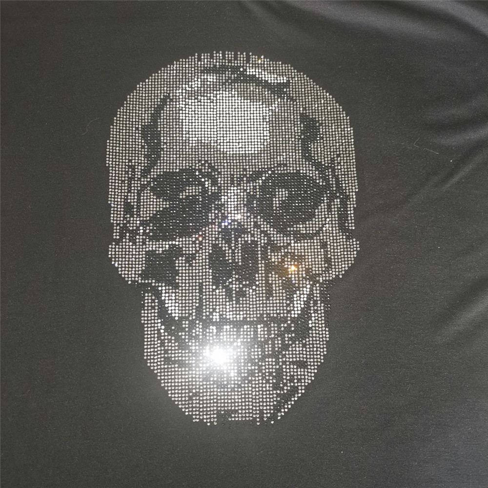 แผ่นแปะหัวกะโหลก, รีดติดเสื้อส - Hotfix Rhinestone Sheet บทวิจารณ์และราคา
